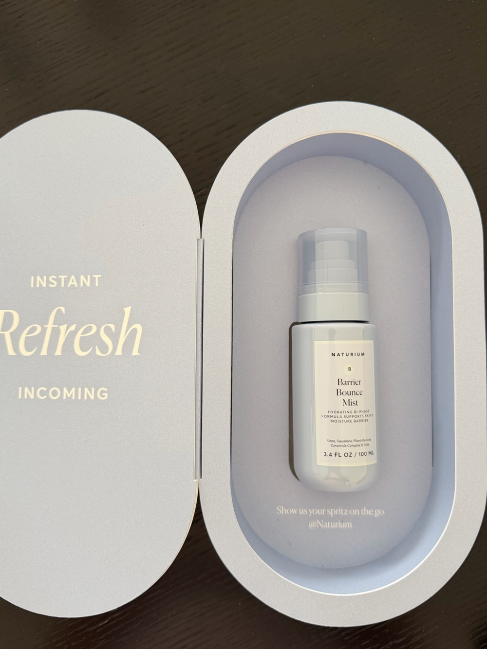 Naturium Barrier Boosting Mist Primer — White Instant Refresh